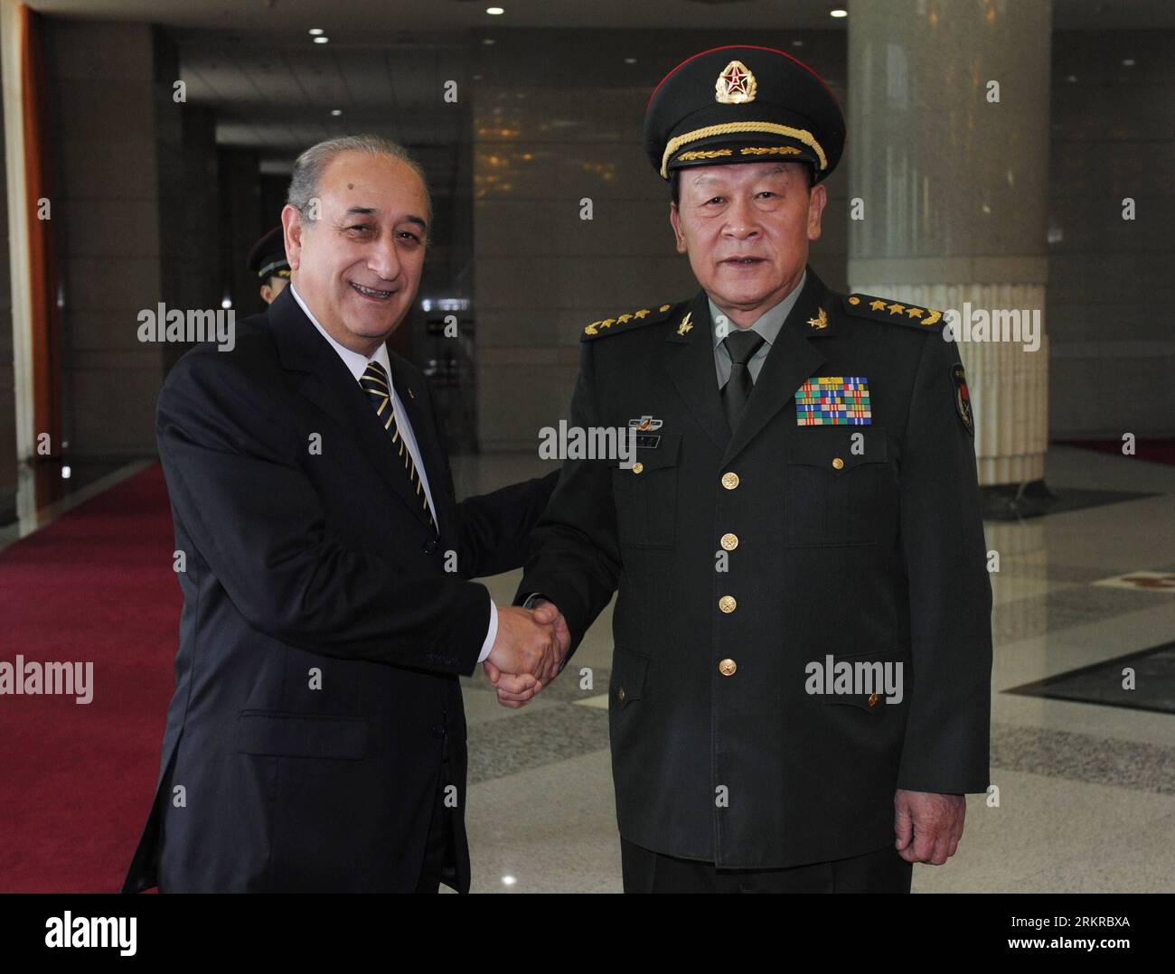 Chinese defense minister liang hi-res stock photography and images