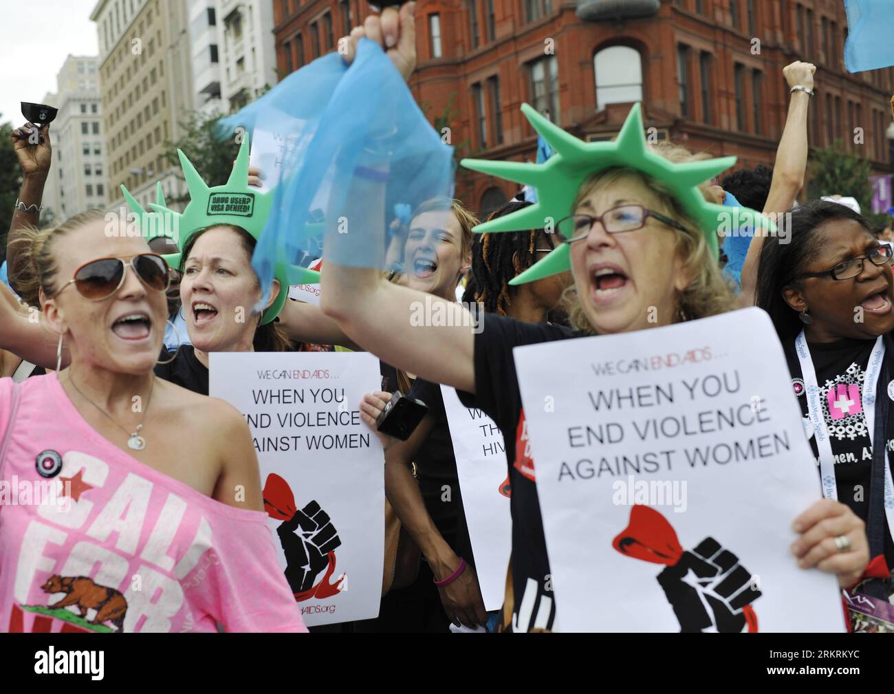 Slogans hiv hi-res stock photography and images - Alamy