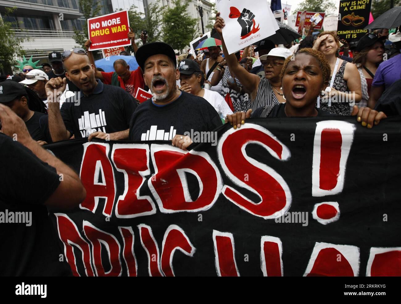 Slogans hiv hi-res stock photography and images - Alamy