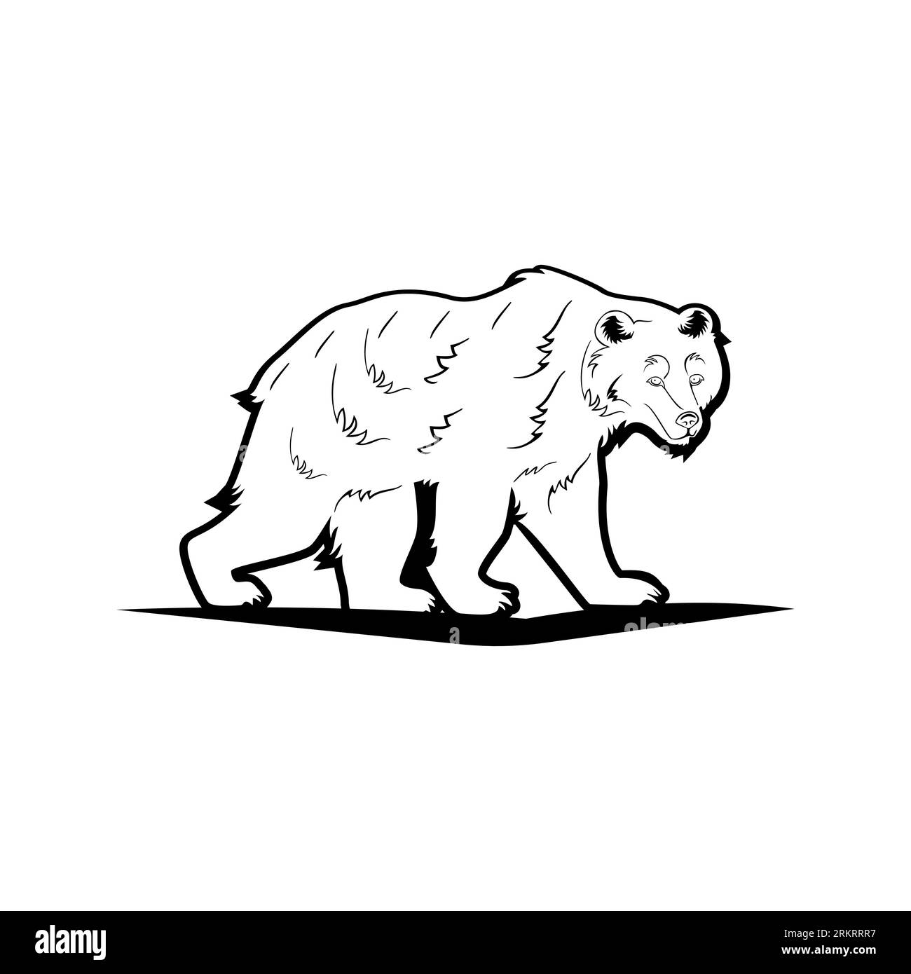 Animals vector graphic in Adobe Illustrator Stock Vector