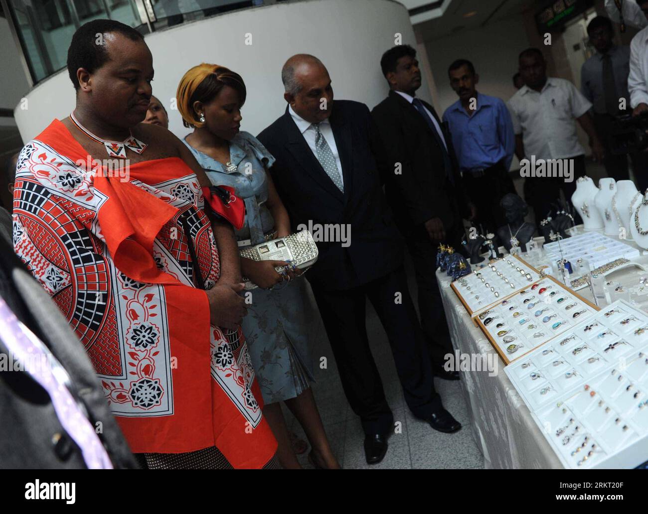 King swaziland king mswati iii hi-res stock photography and images - Alamy