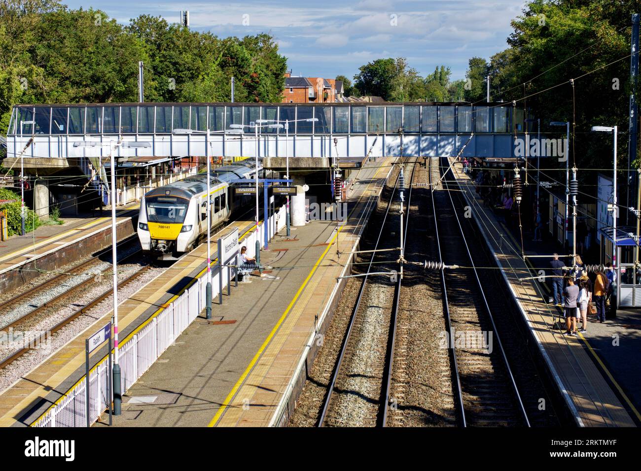 Radlett Railway Station, Radlett, Hertfordshire, England, UK Stock Photo
