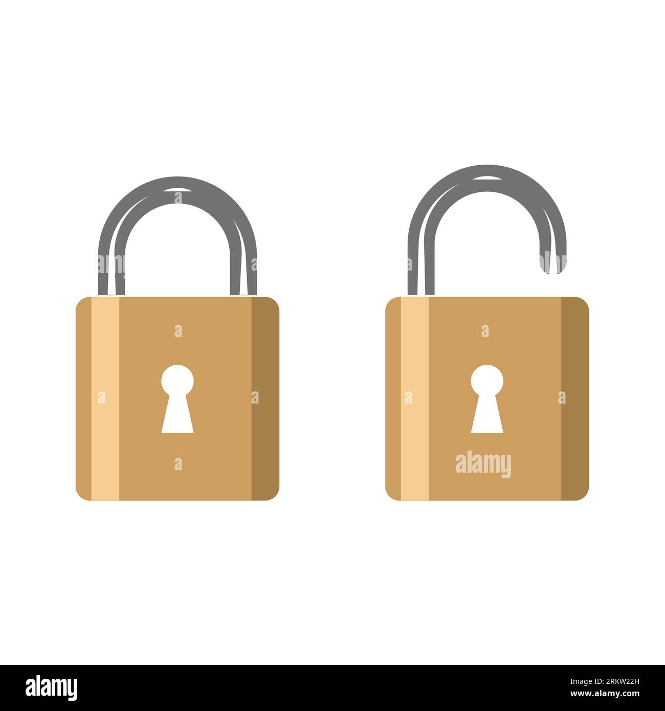 padlock icon symbol vector illustration Stock Vector Image & Art Alamy