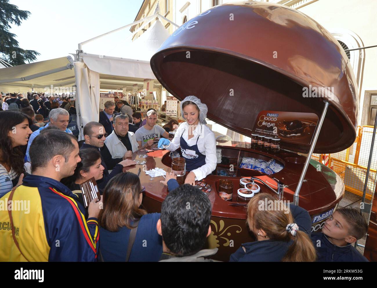Eurochocolate festival perugia hi-res stock photography and images - Alamy