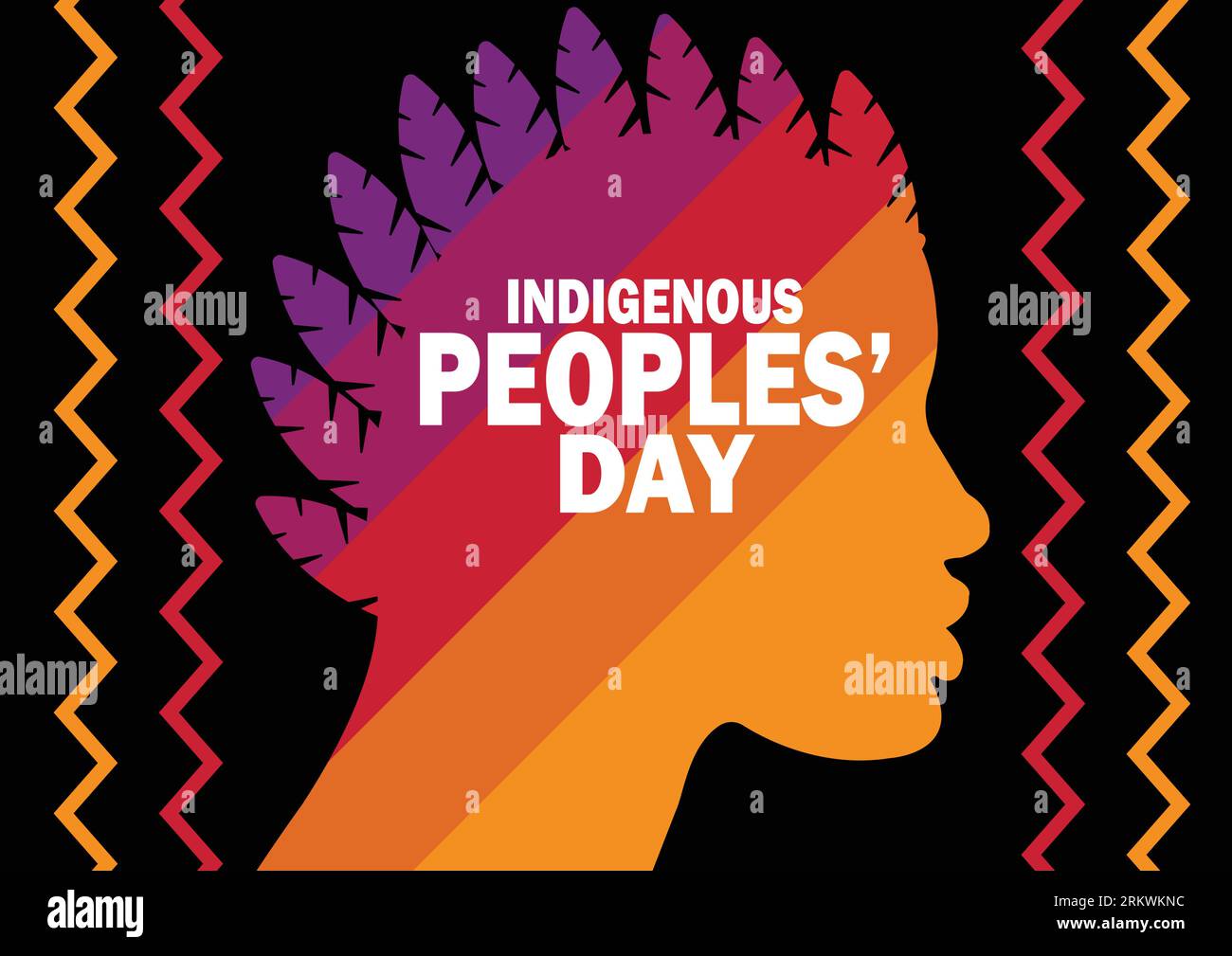 Indigenous Peoples' Day Vector Illustration. Suitable for greeting card ...