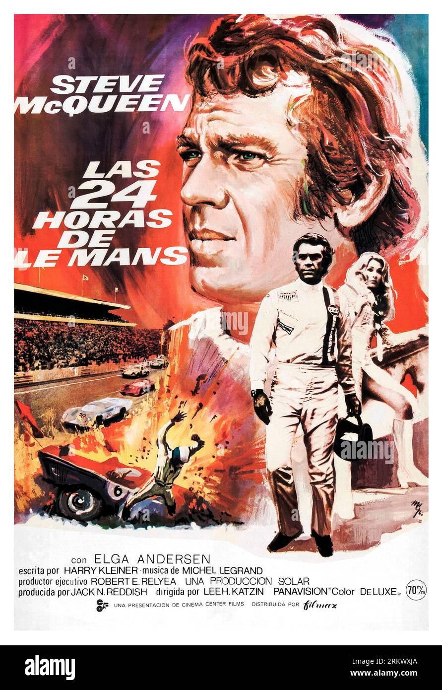 LE MANS (1971), directed by LEE H. KATZIN. Credit: SOLAR/CINEMA CENTER / Album Stock Photo