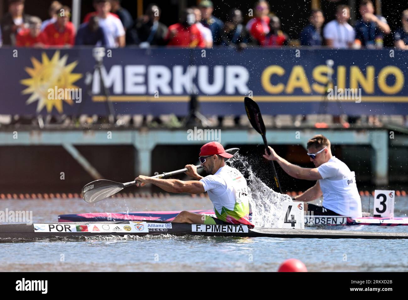Duisburg, Germany. 26th Aug, 2023. Canoe World Championship, Decision