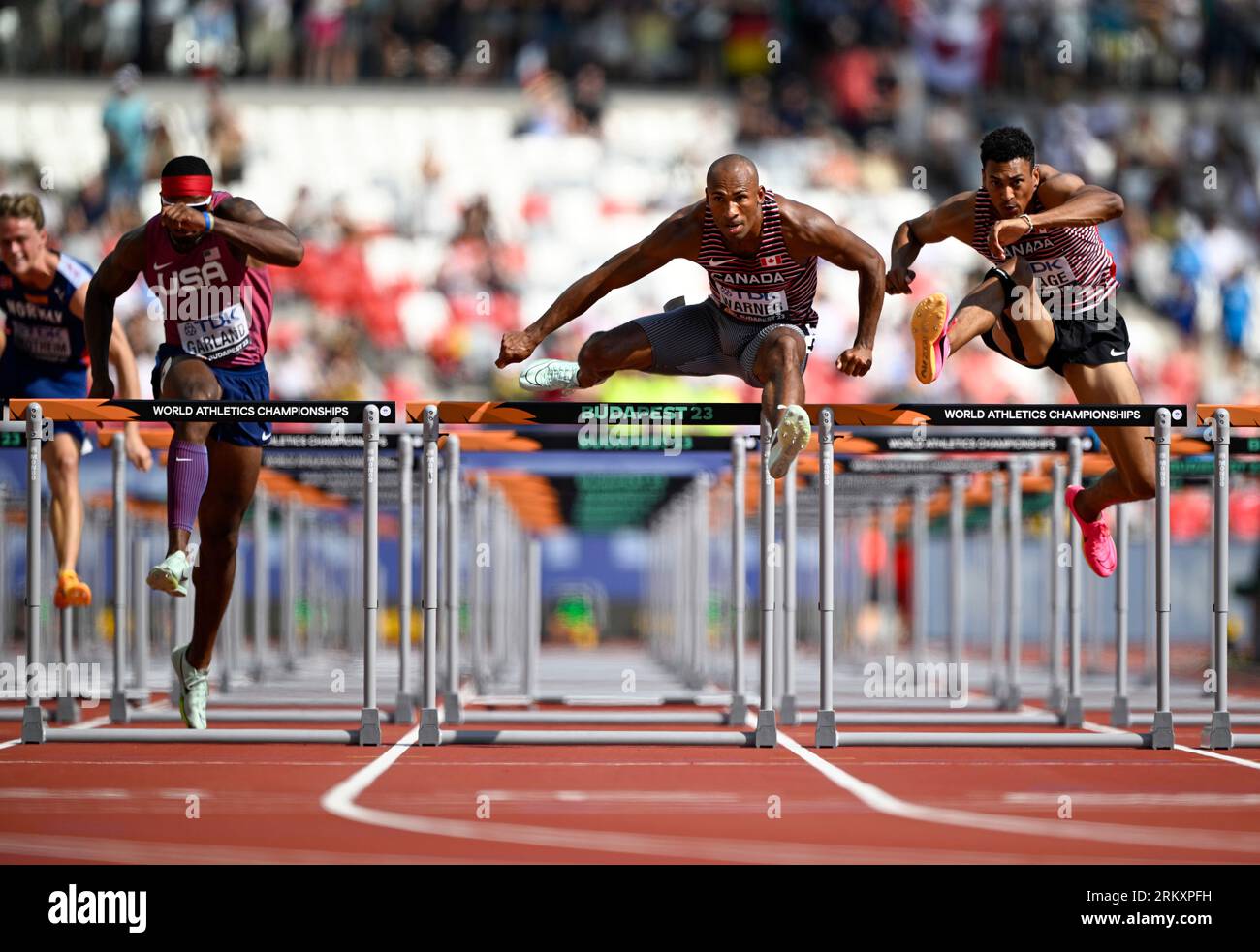 Budapest, Kyle Garland of the United States compete during the Men's