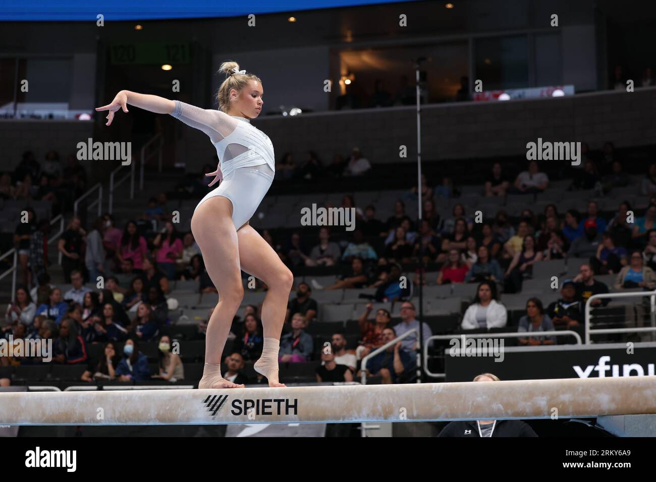 August 25, 2023 Gymnast Charlotte Booth during the senior women day 1