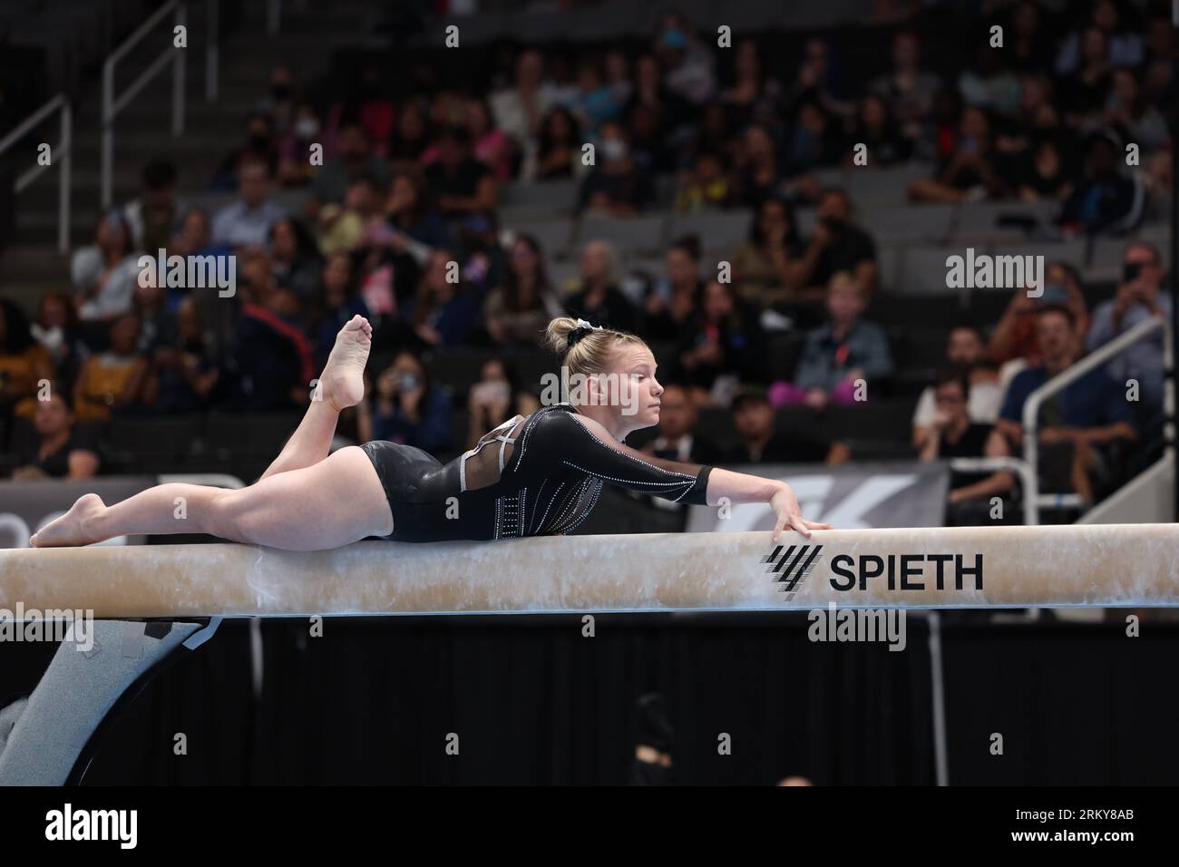 August 25, 2023 Olympic gold medalist Jade Carey during the senior