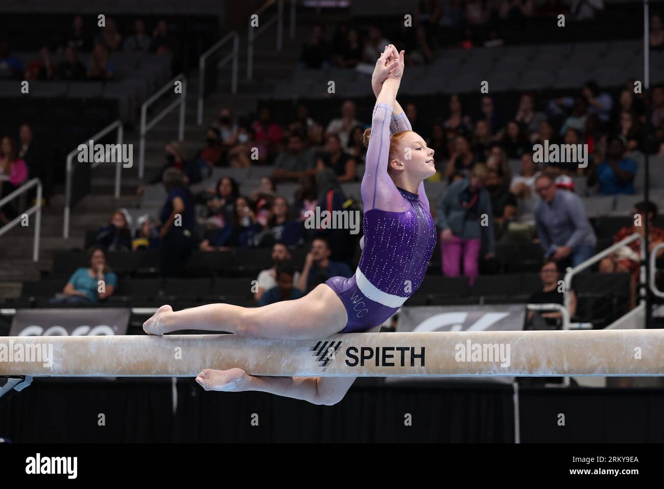 August 25, 2023: Gymnast Dulcy Caylor during the senior women day 1 ...