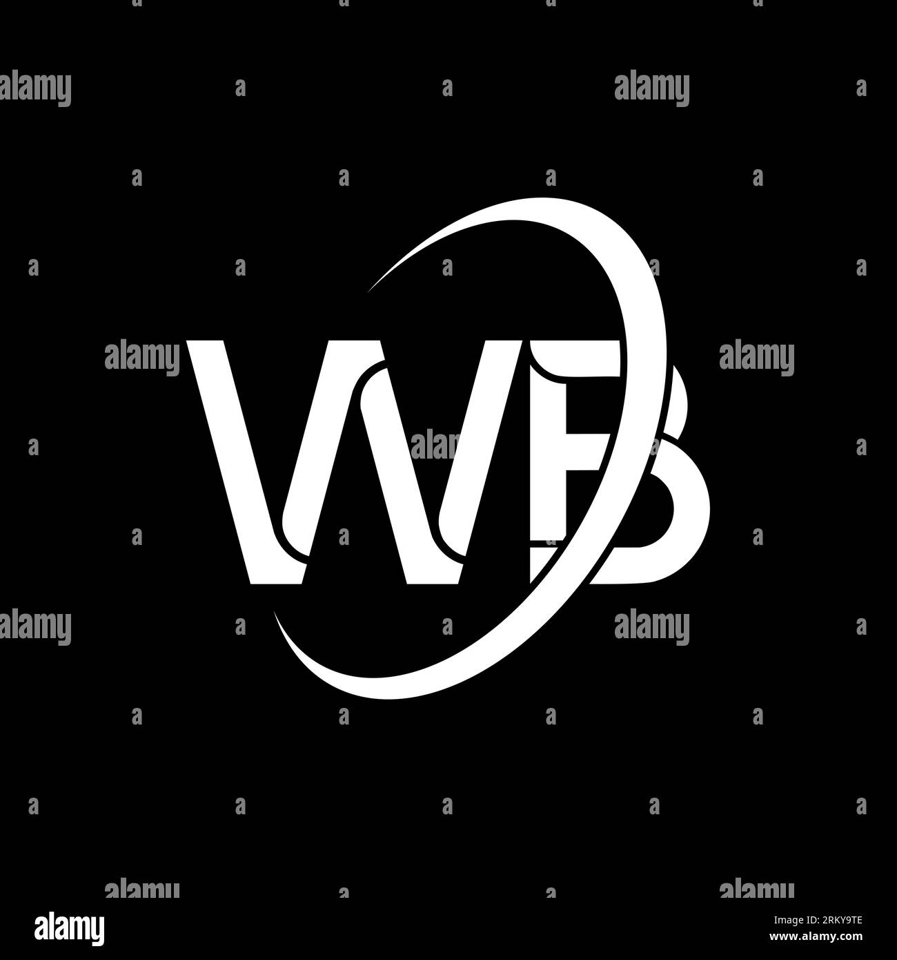 WB logo. W B design. White WB letter. WB/W B letter logo design