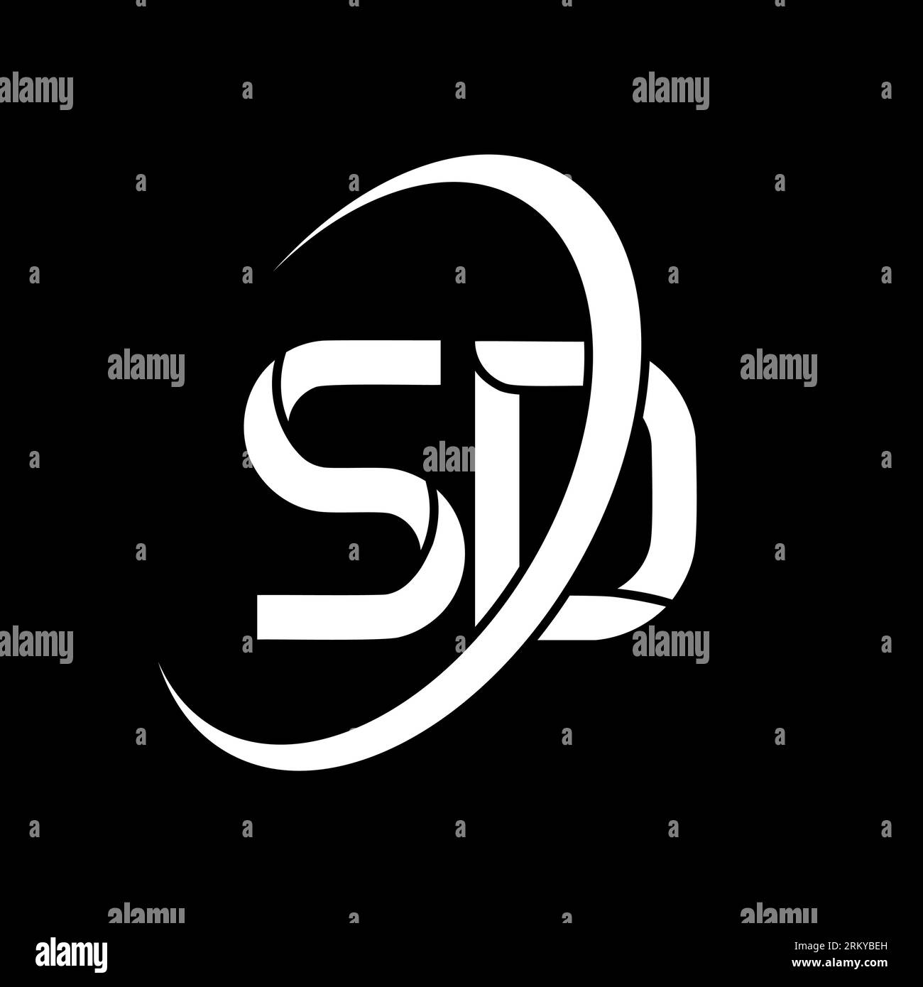 SD logo. S D design. White SD letter. SD/S D letter logo design