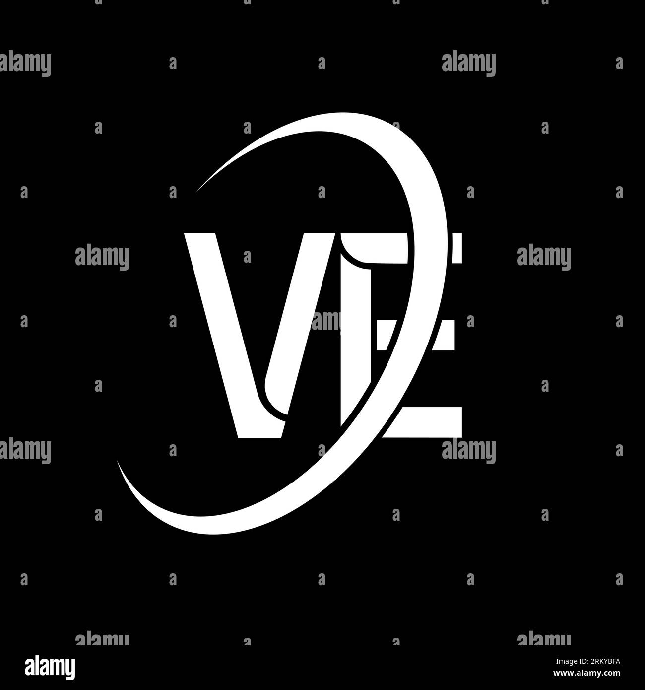 VE logo. V E design. White VE letter. VE/V E letter logo design