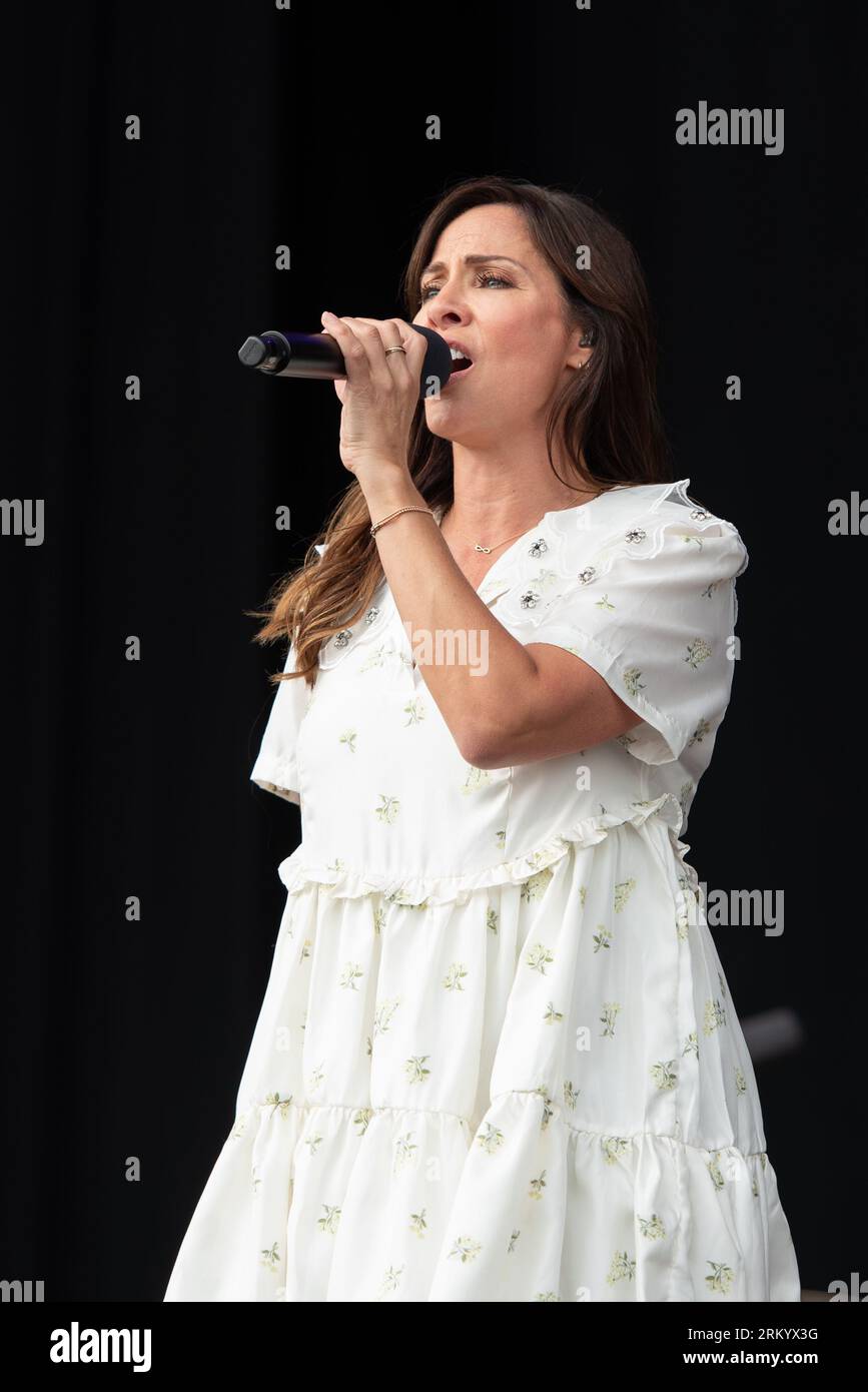 Natalie Imbruglia performs at Victorious Festival in Portsmouth ...