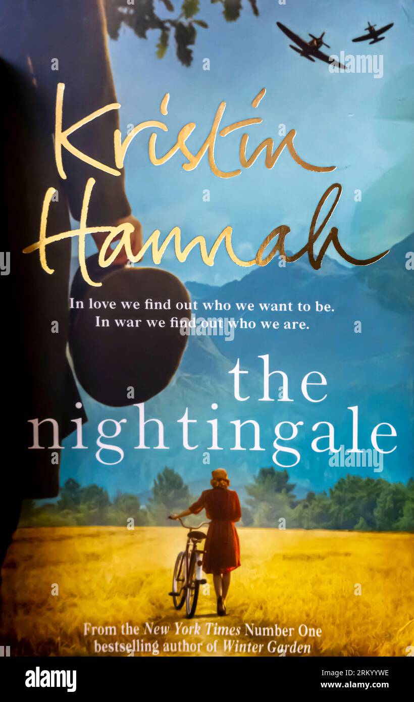 The Nightingale Novel by Kristin Hannah 2015 Stock Photo Alamy