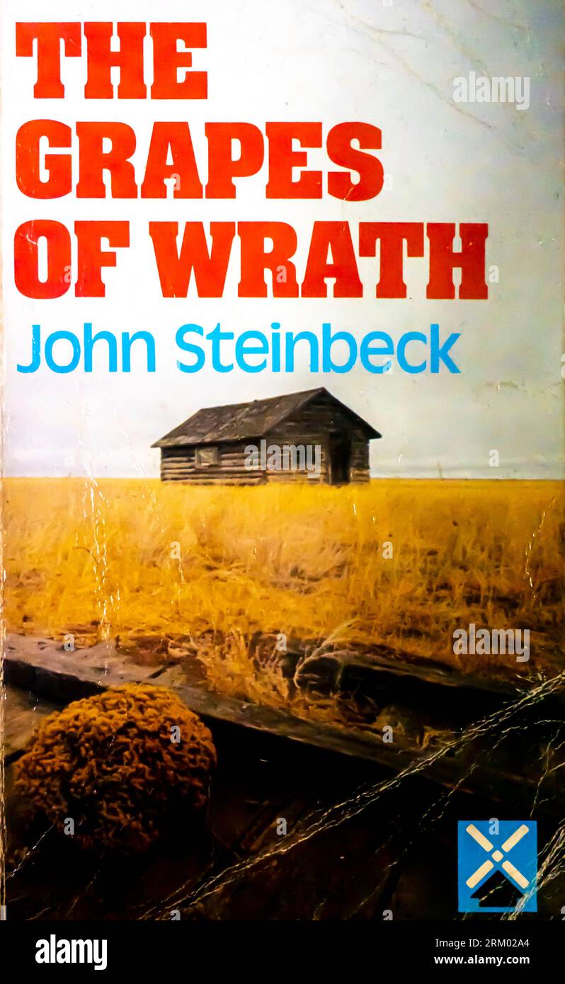 The Grapes of Wrath by John Steinbeck 1939 Stock Photo Alamy