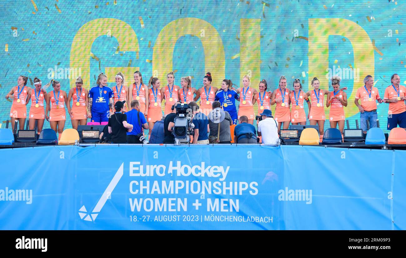 MÖNCHENGLADBACH, 26-08-2023, SparkassenPark Mönchengladbach, FIH EuroHockey Championship 2023 Women, Finals
