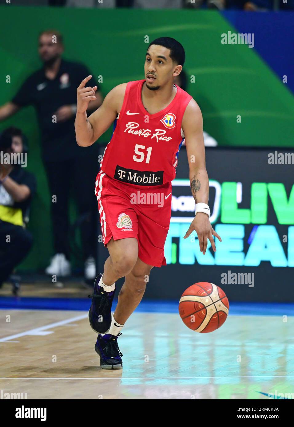 Quezon City, Philippines. 26th Aug, 2023. Tremont Waters of Puerto Rico