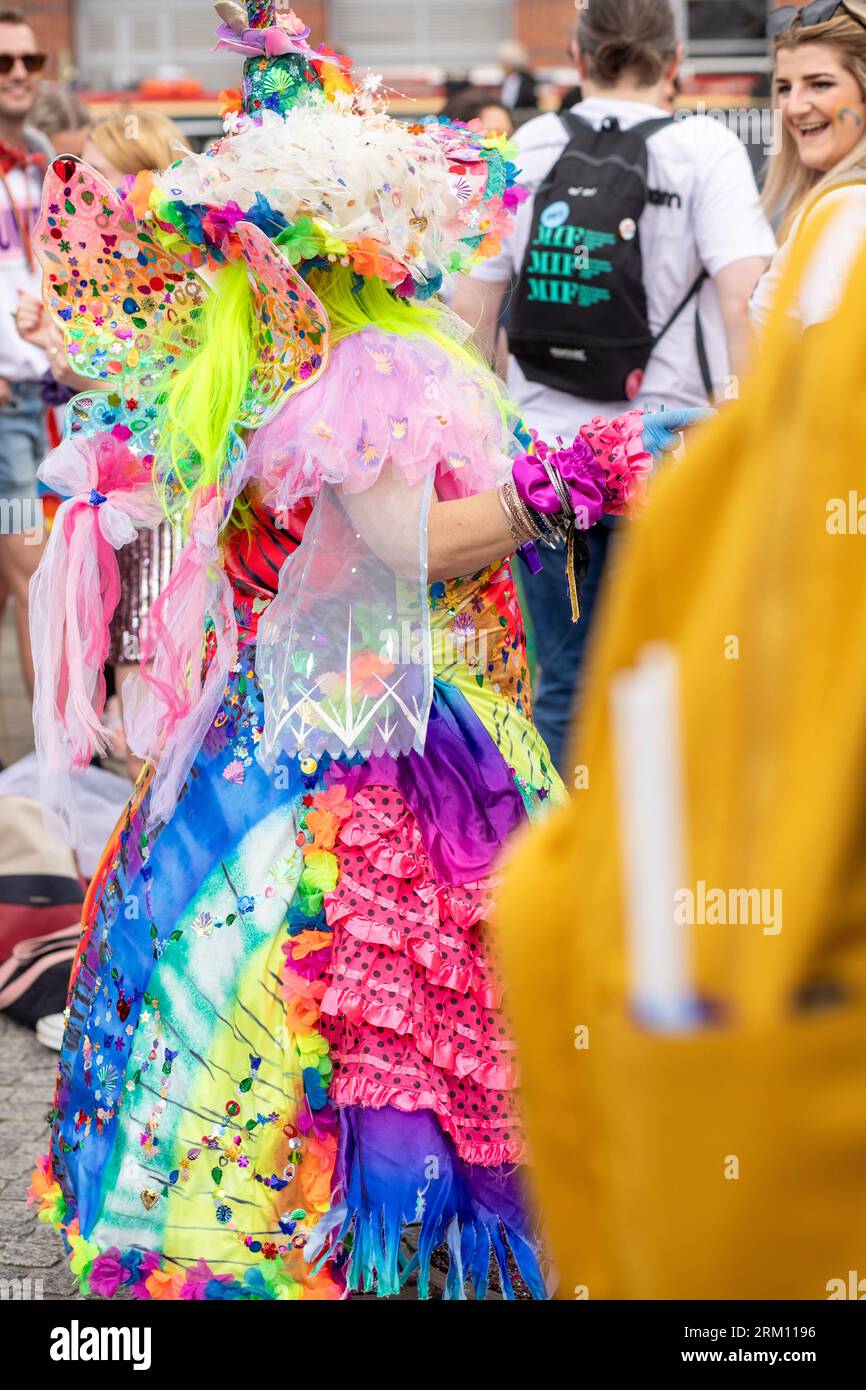 Gay pride parade manchester men hi-res stock photography and images - Alamy