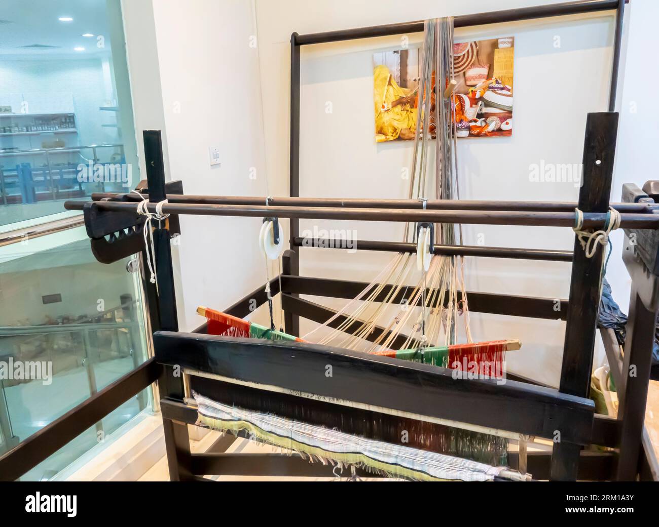 Textile Weaving tools. Capital Mall for Bahraini handmade