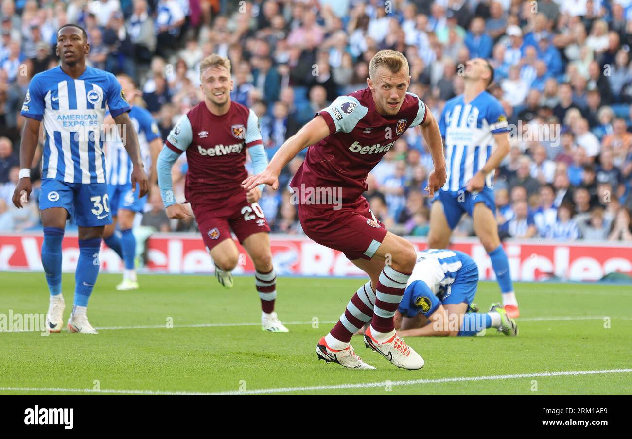 Tottenham 1-2 West Ham: Jarrod Bowen and James Ward-Prowse score