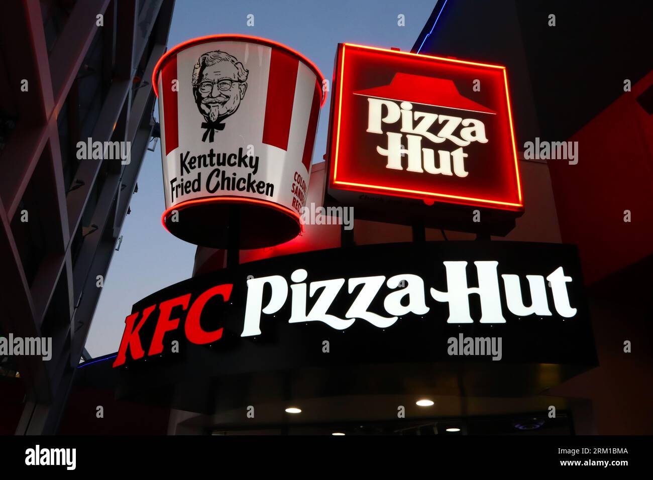 Universal City Hollywood, California KFC Kentucky Fried Chicken and