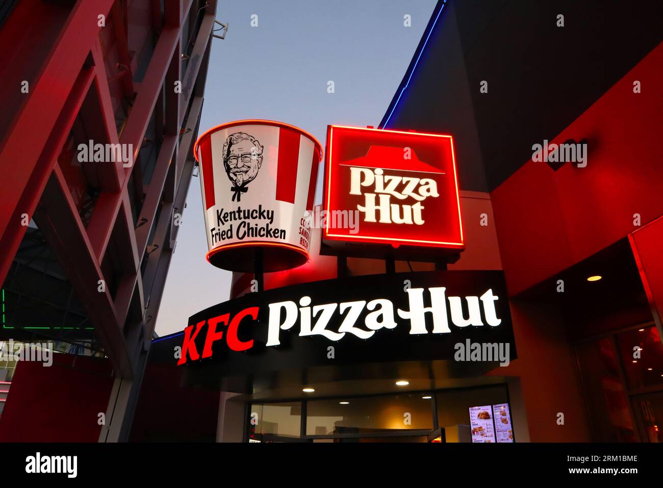 Universal City Hollywood, California KFC Kentucky Fried Chicken and