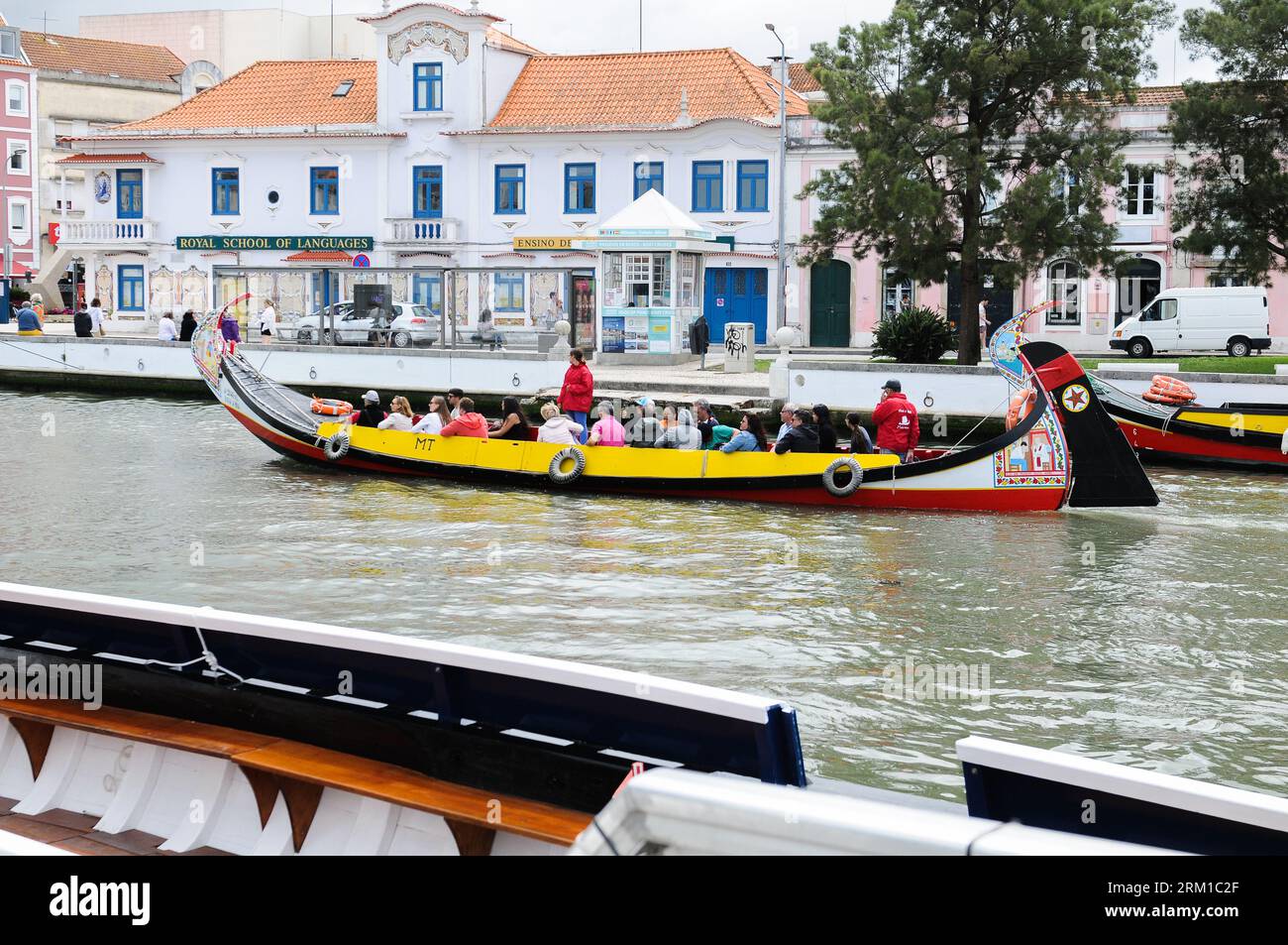 Aveiro, the Portuguese Venice (Credit: Julen Pascual Gonzalez) Stock Photo