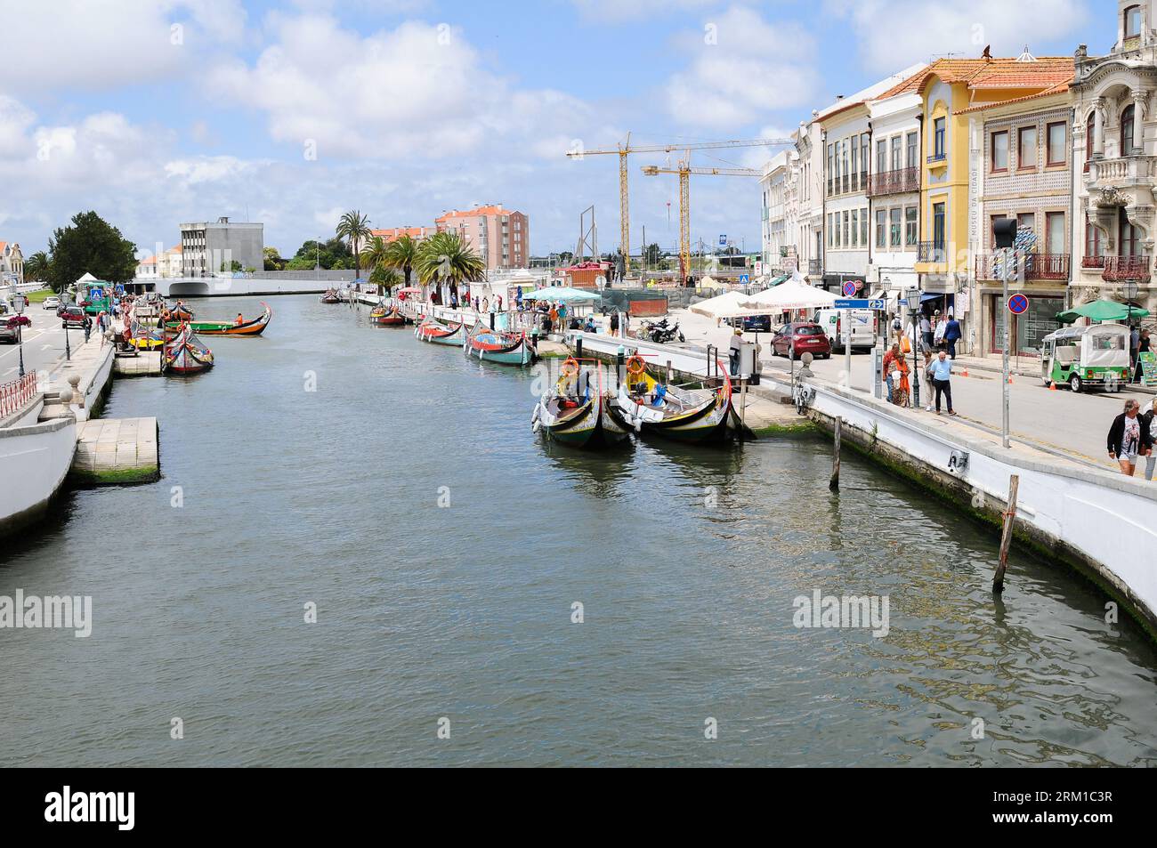 Aveiro, the Portuguese Venice (Credit: Julen Pascual Gonzalez) Stock Photo