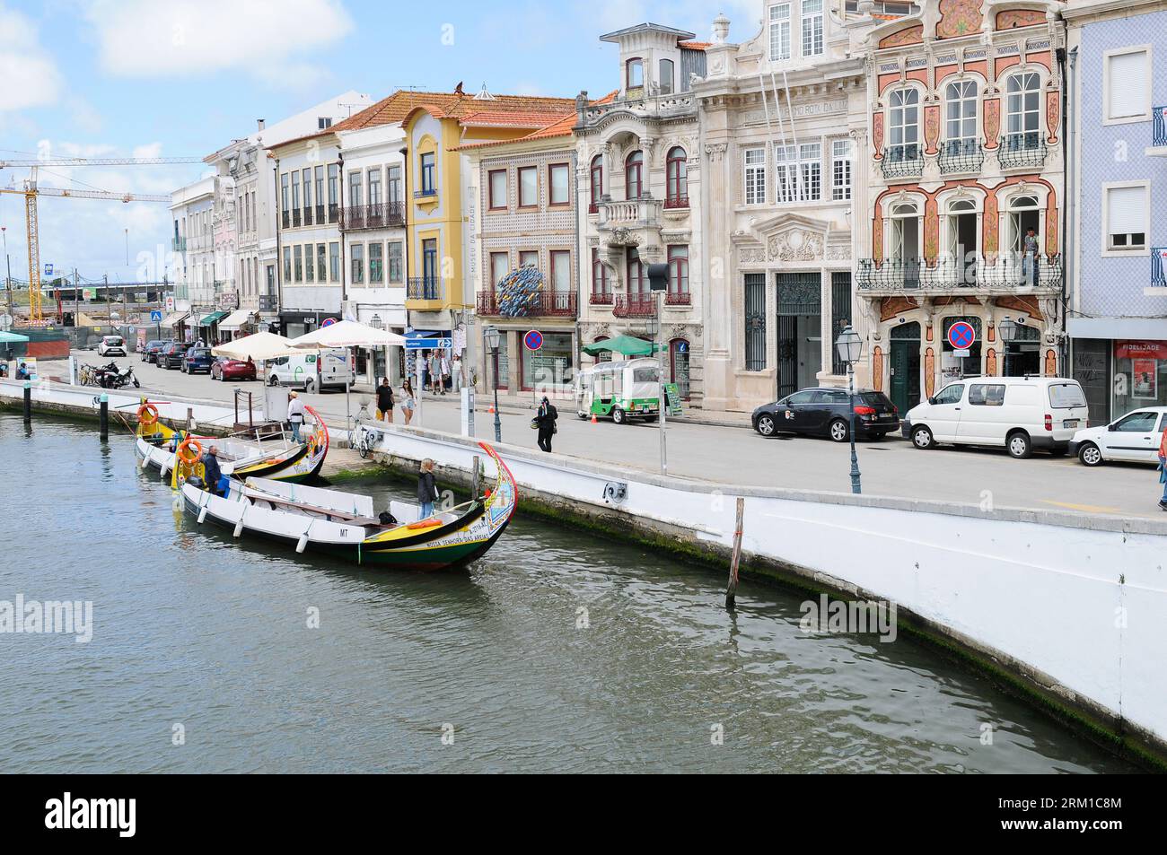 Aveiro, the Portuguese Venice (Credit: Julen Pascual Gonzalez) Stock Photo