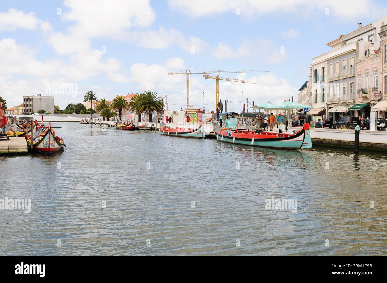 Aveiro, the Portuguese Venice (Credit: Julen Pascual Gonzalez) Stock Photo