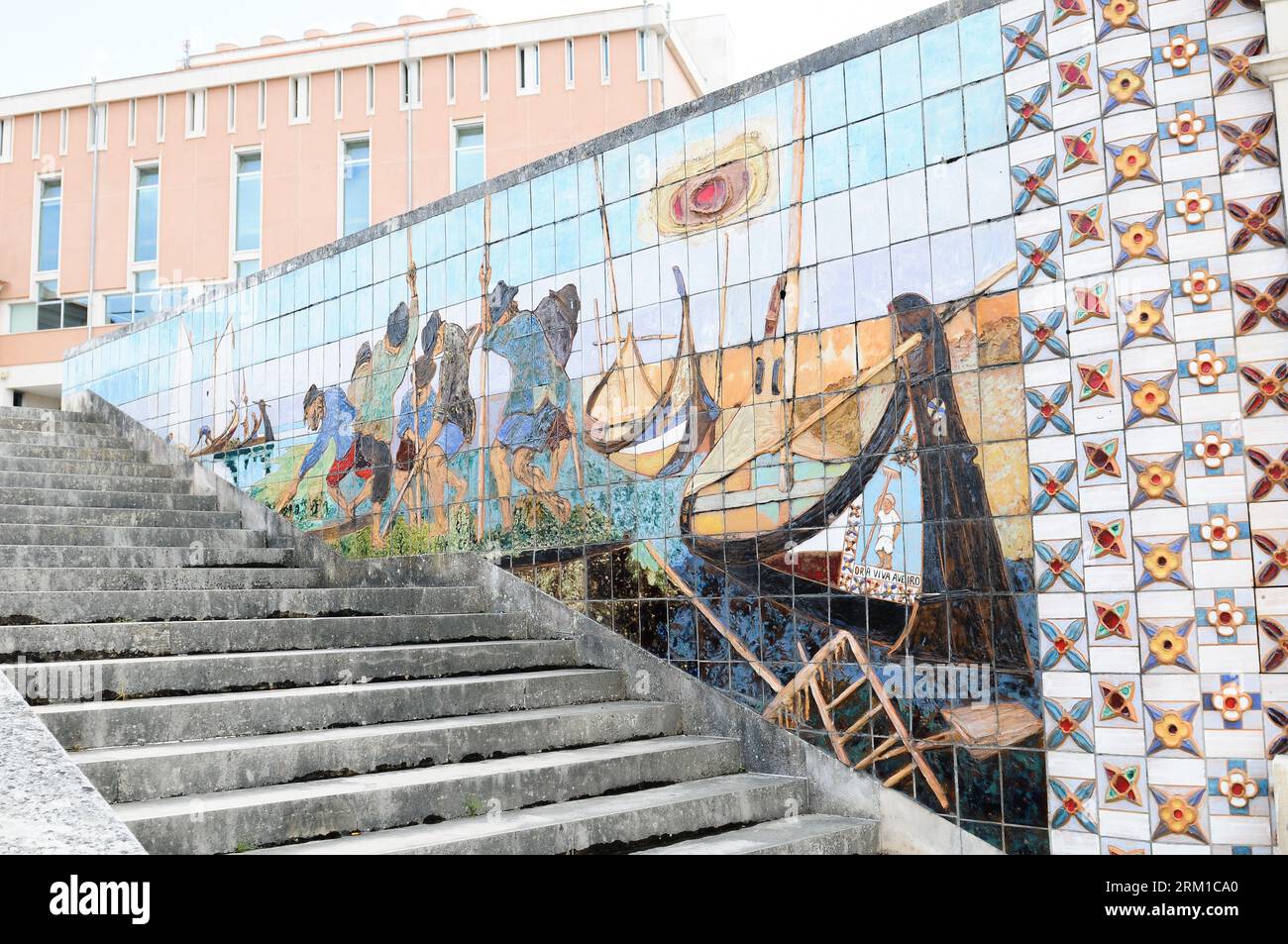 Aveiro, the Portuguese Venice (Credit: Julen Pascual Gonzalez) Stock Photo