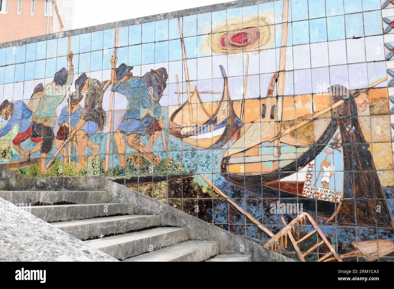 Aveiro, the Portuguese Venice (Credit: Julen Pascual Gonzalez) Stock Photo