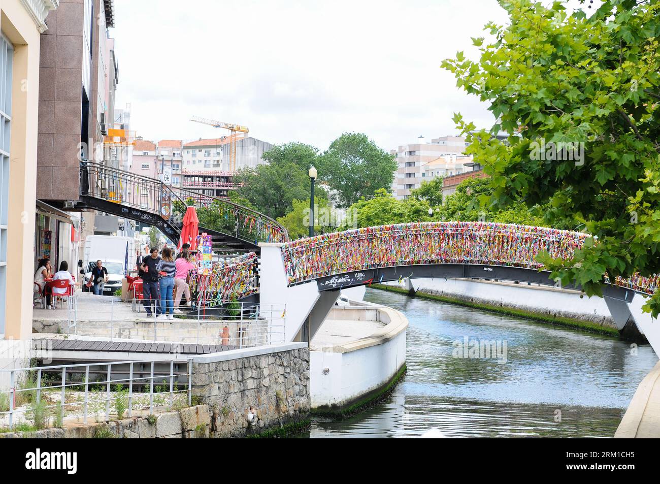 Aveiro, the Portuguese Venice (Credit: Julen Pascual Gonzalez) Stock Photo