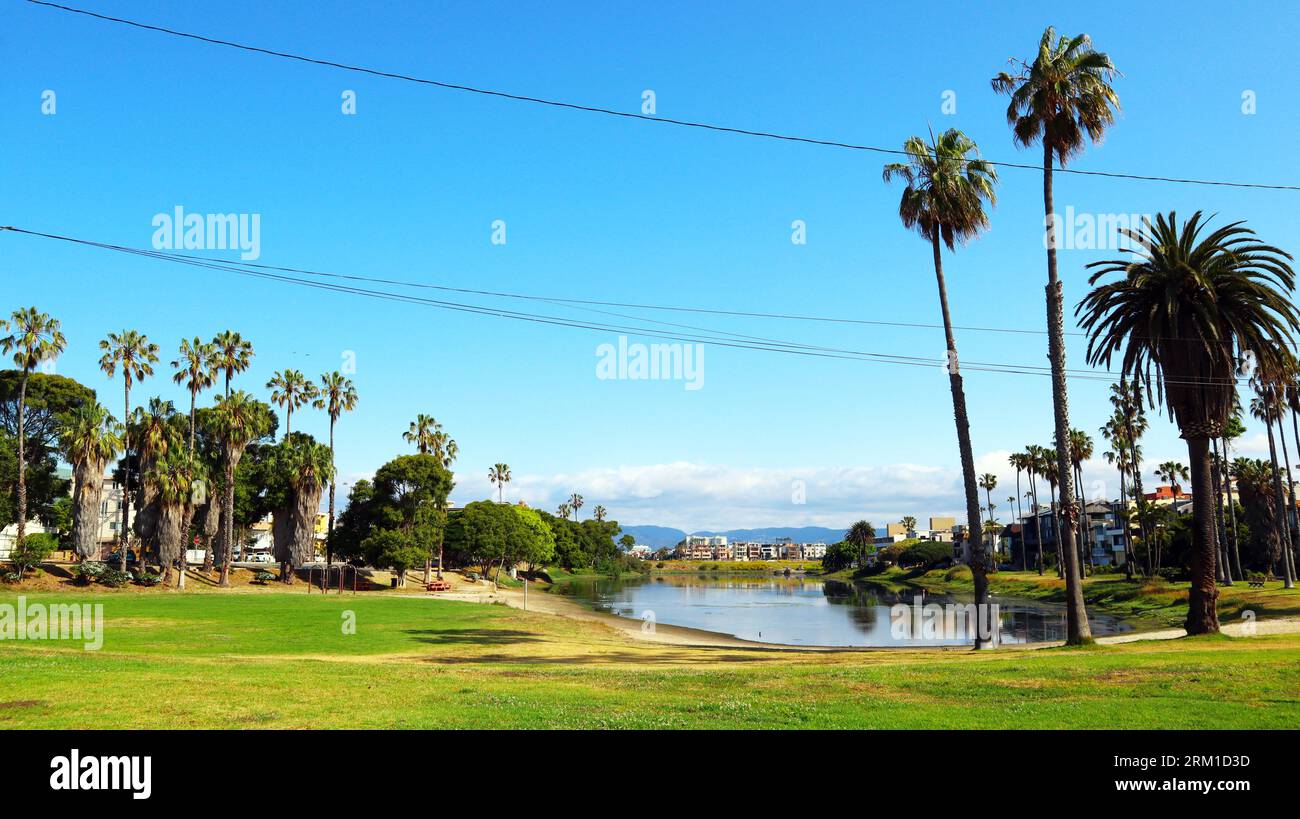 Playa del Rey (Los Angeles), California Del Rey Lagoon Park in the
