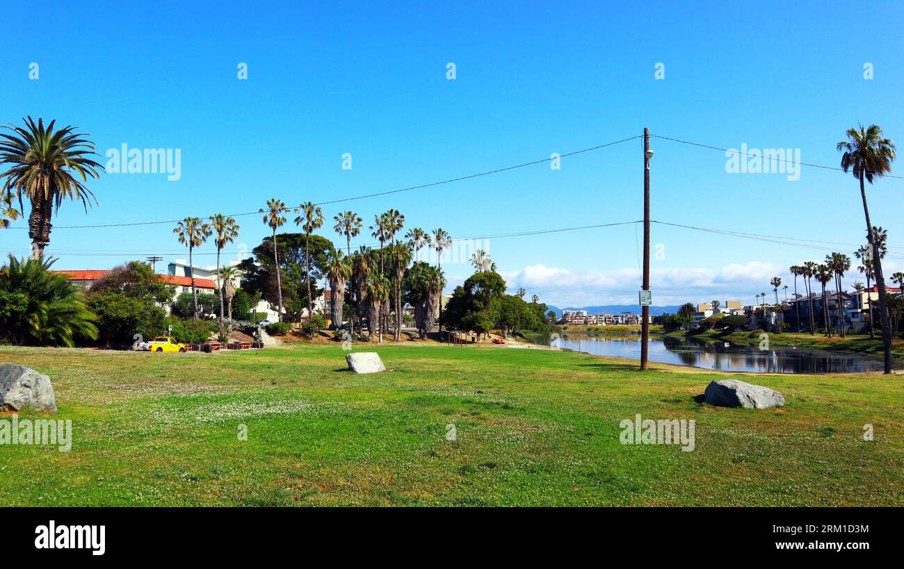 Playa del Rey (Los Angeles), California Del Rey Lagoon Park in the
