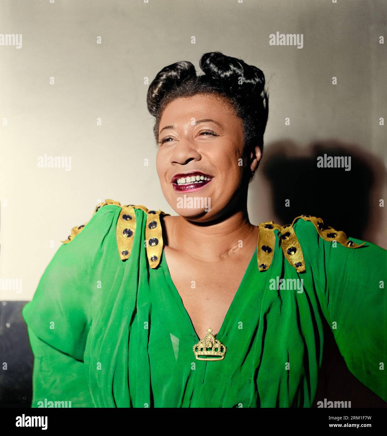 Ella Jane Fitzgerald, November 1946. NYC. May still need personality release. Stock Photo