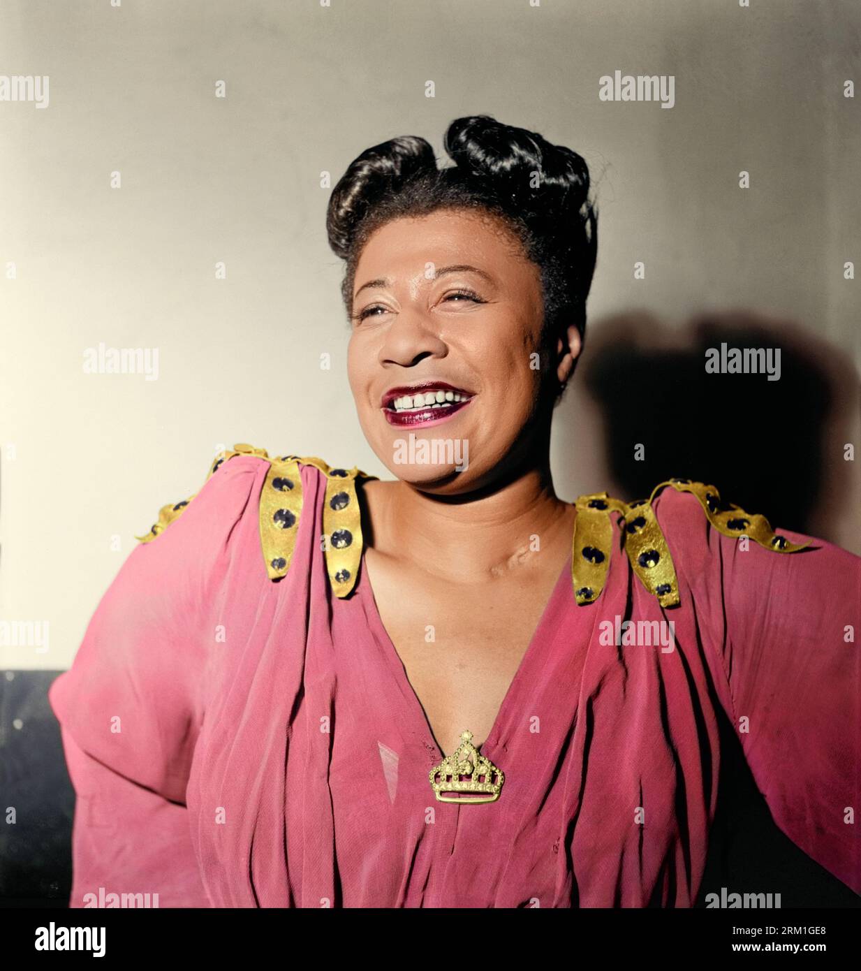 Ella Jane Fitzgerald, November 1946. NYC. May still need personality release. Stock Photo