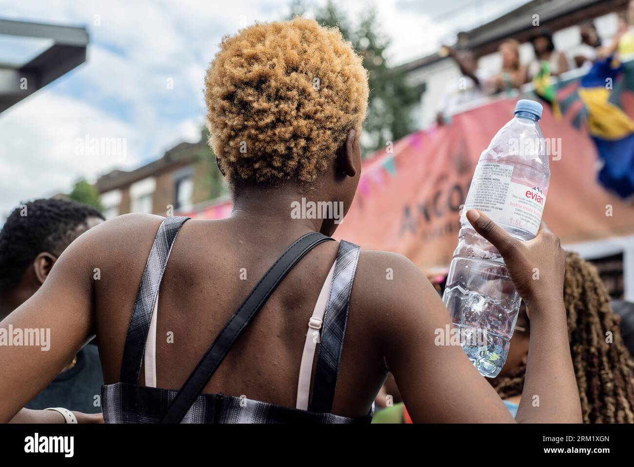 Notting Hill Carnival 2022, The Two Days Annual Caribbean Festival  Taking Place in West London. Stock Photo
