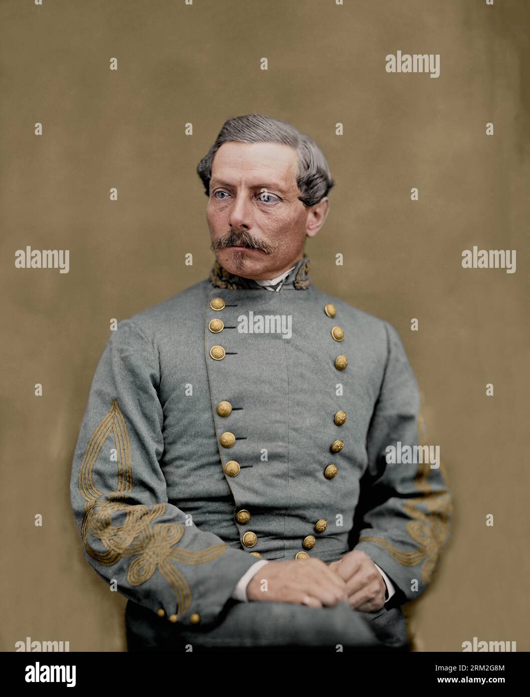 Pierre Gustave Toutant Beauregard. c. 1860-65 Stock Photo