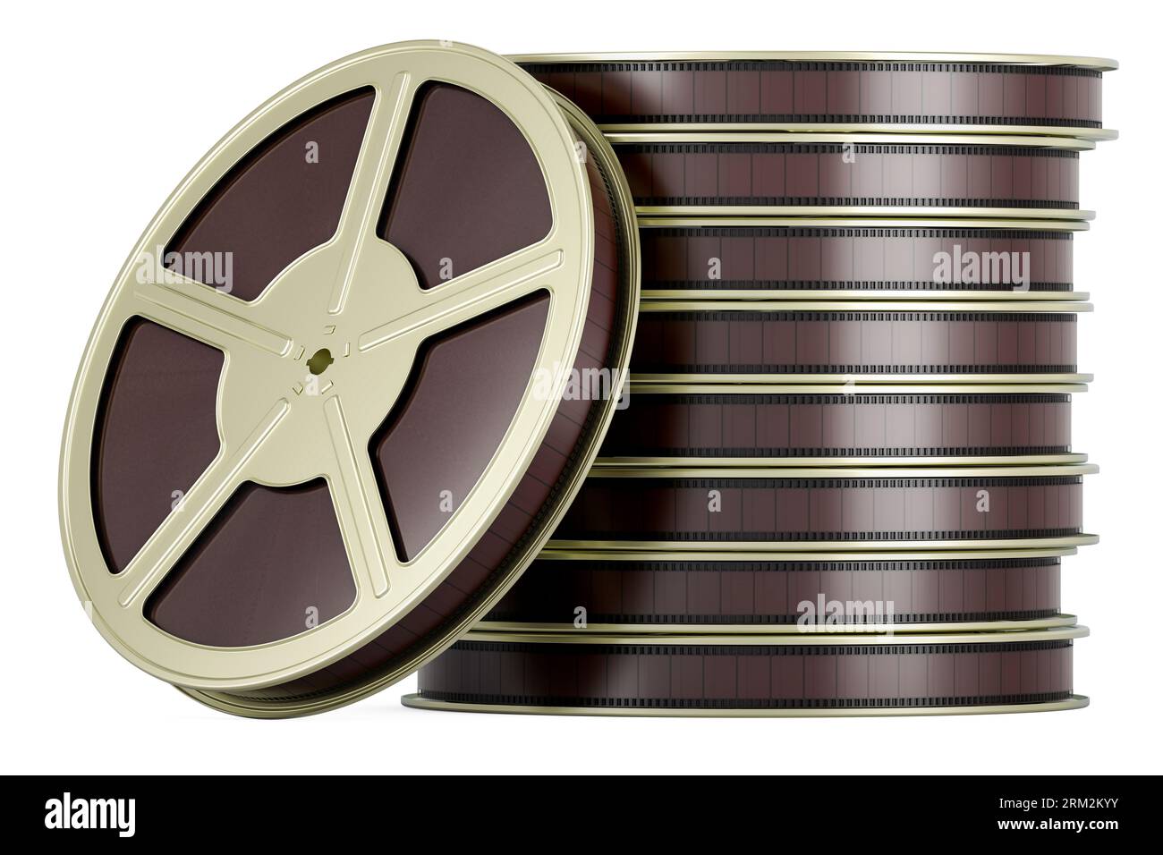Film reel stack hi-res stock photography and images - Page 2 - Alamy