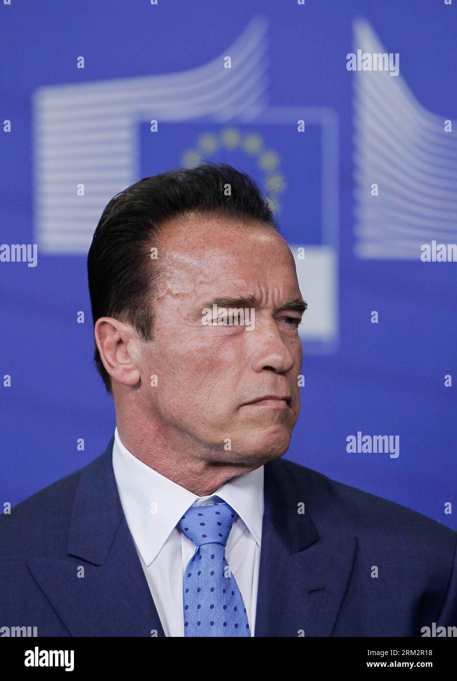 Governor california arnold schwarzenegger attends hi-res stock