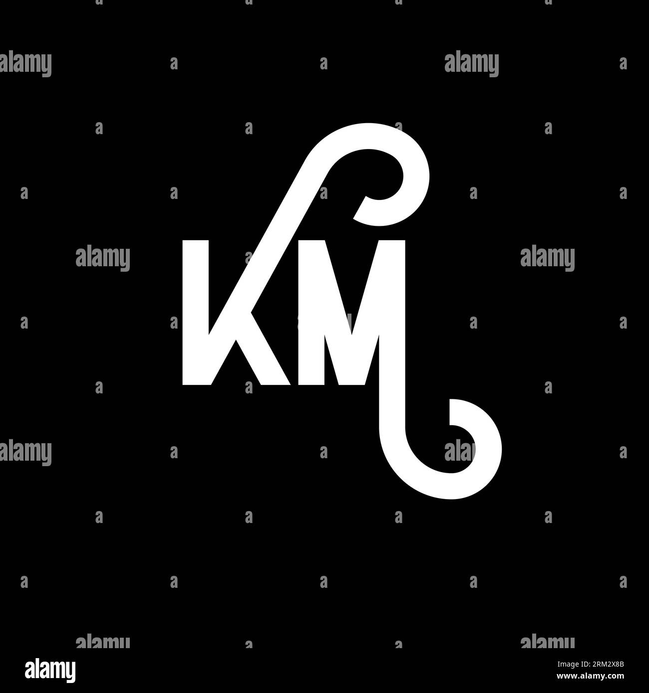 Km clean logo hires stock photography and images Alamy