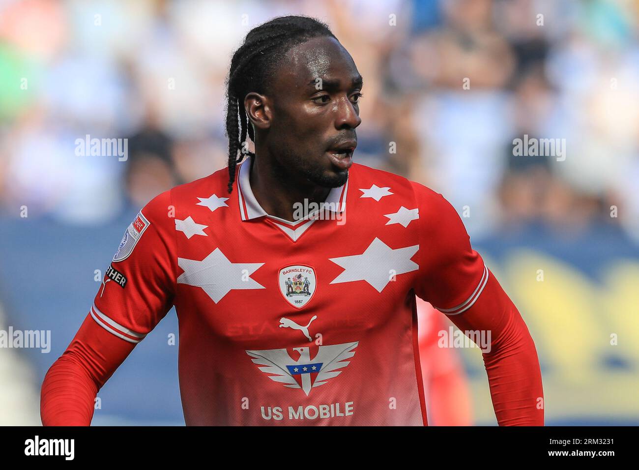 Devante Cole #44 of Barnsley during the Sky Bet League 1 match Wigan ...