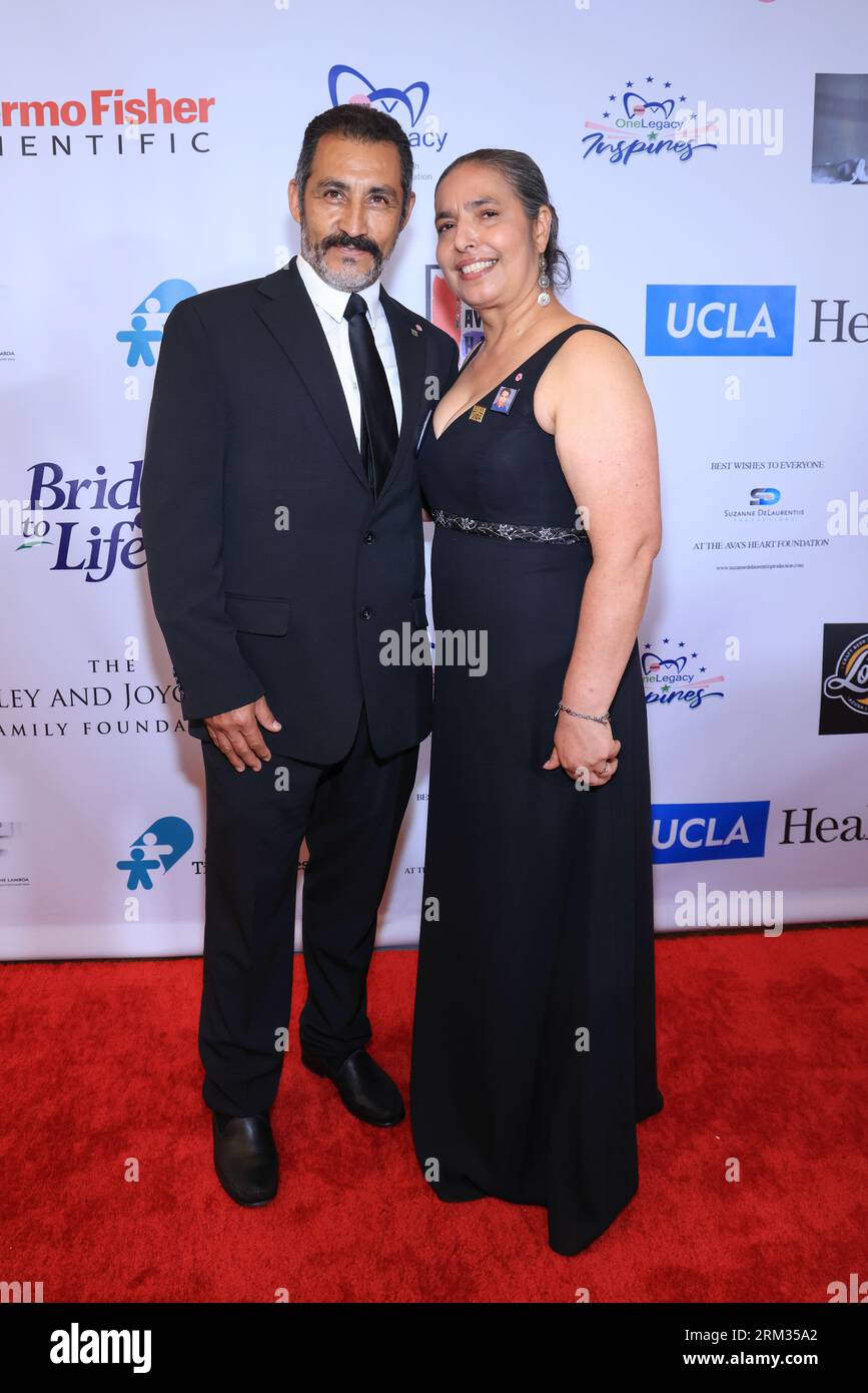 Los Angeles, California, USA. 24th August, 2023. Eva Perez and Arnold