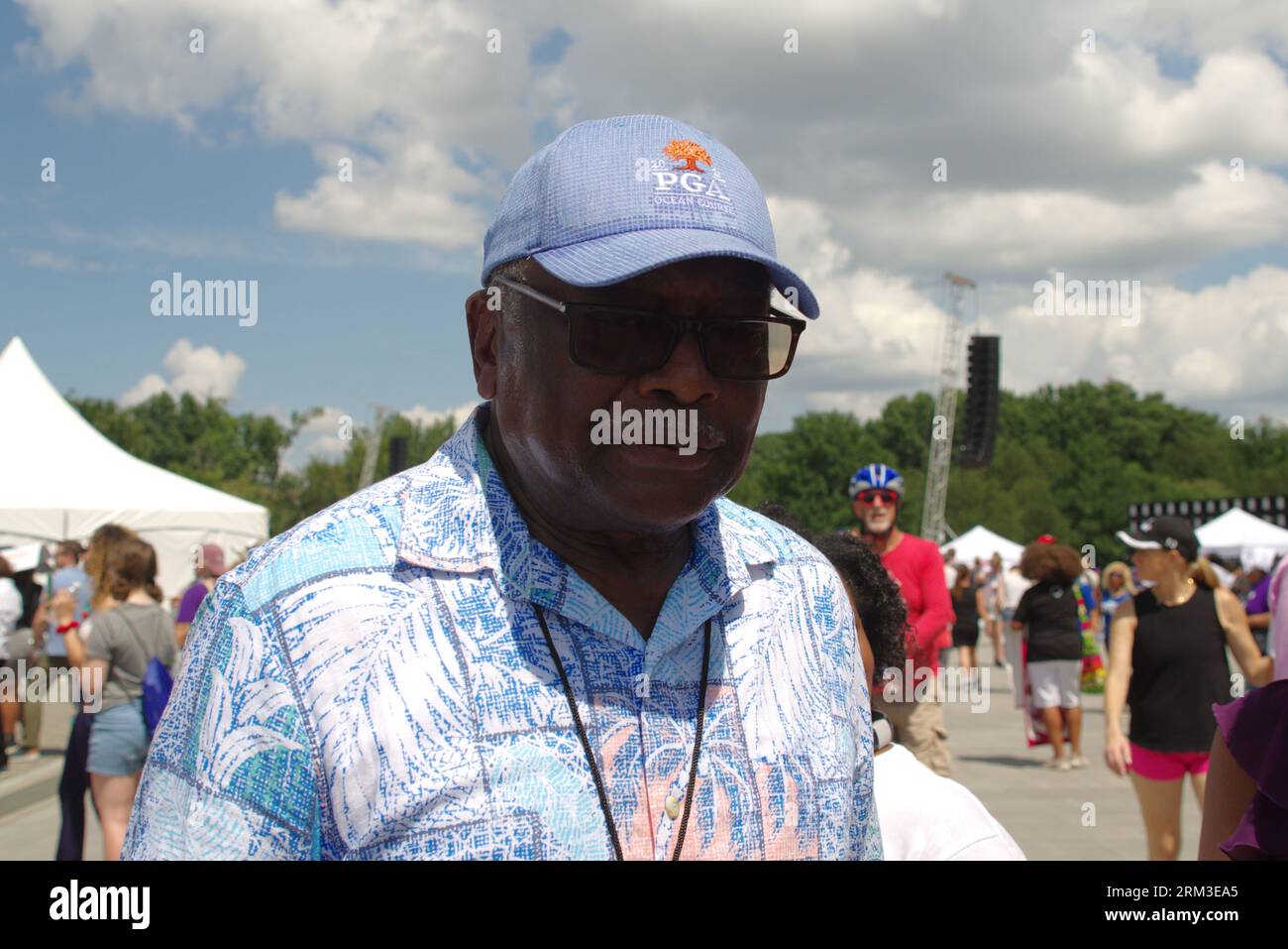Washington, DC, USA. 26 Aug 2023. U.S. Rep. Jim Clyburn (D-SC) attends the 60th anniversary of the March on Washington at the Lincoln Memorial. Credit: Philip Yabut/Alamy Live News Stock Photo