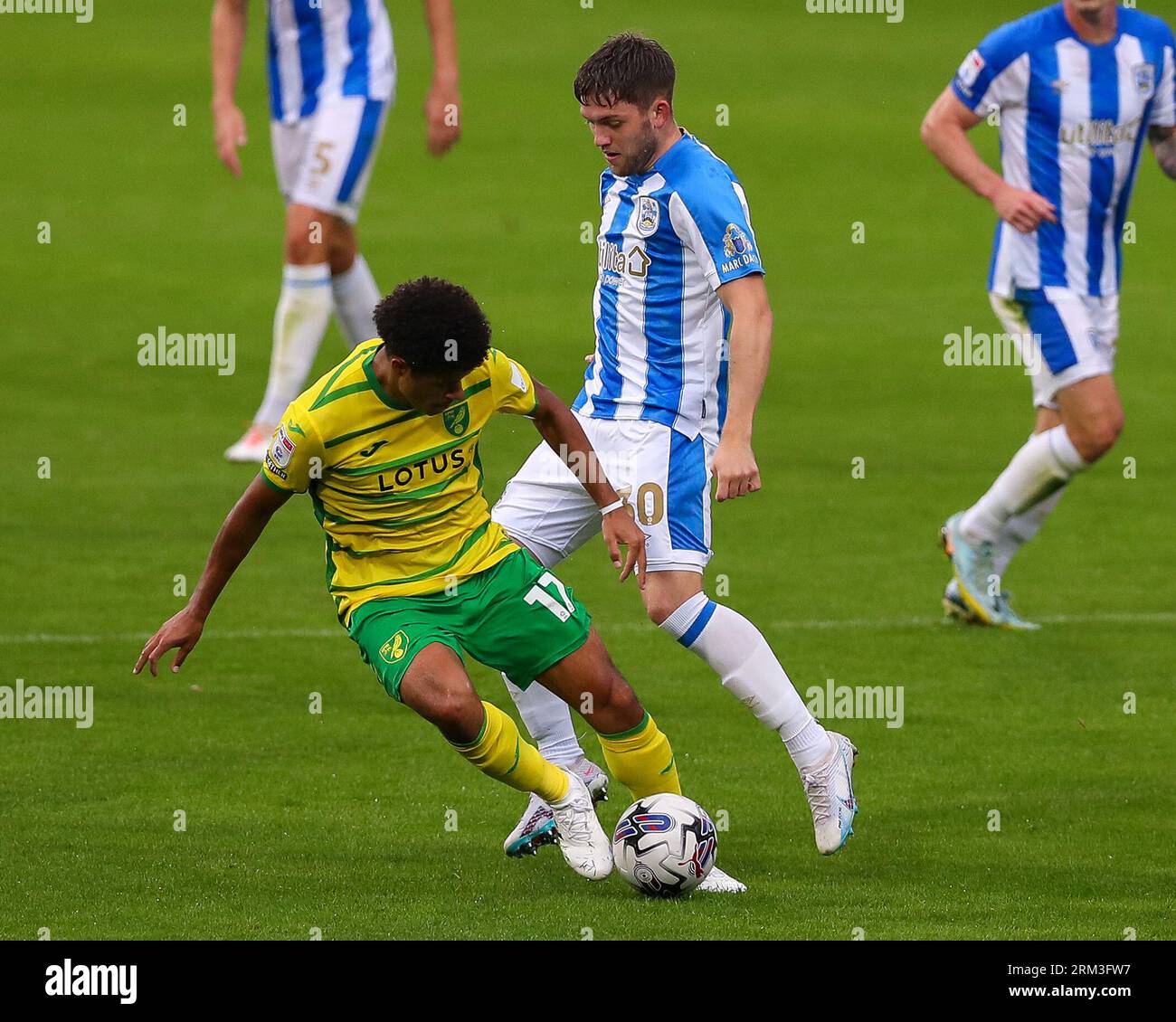 during the Sky Bet Championship match Huddersfield Town vs Norwich City 