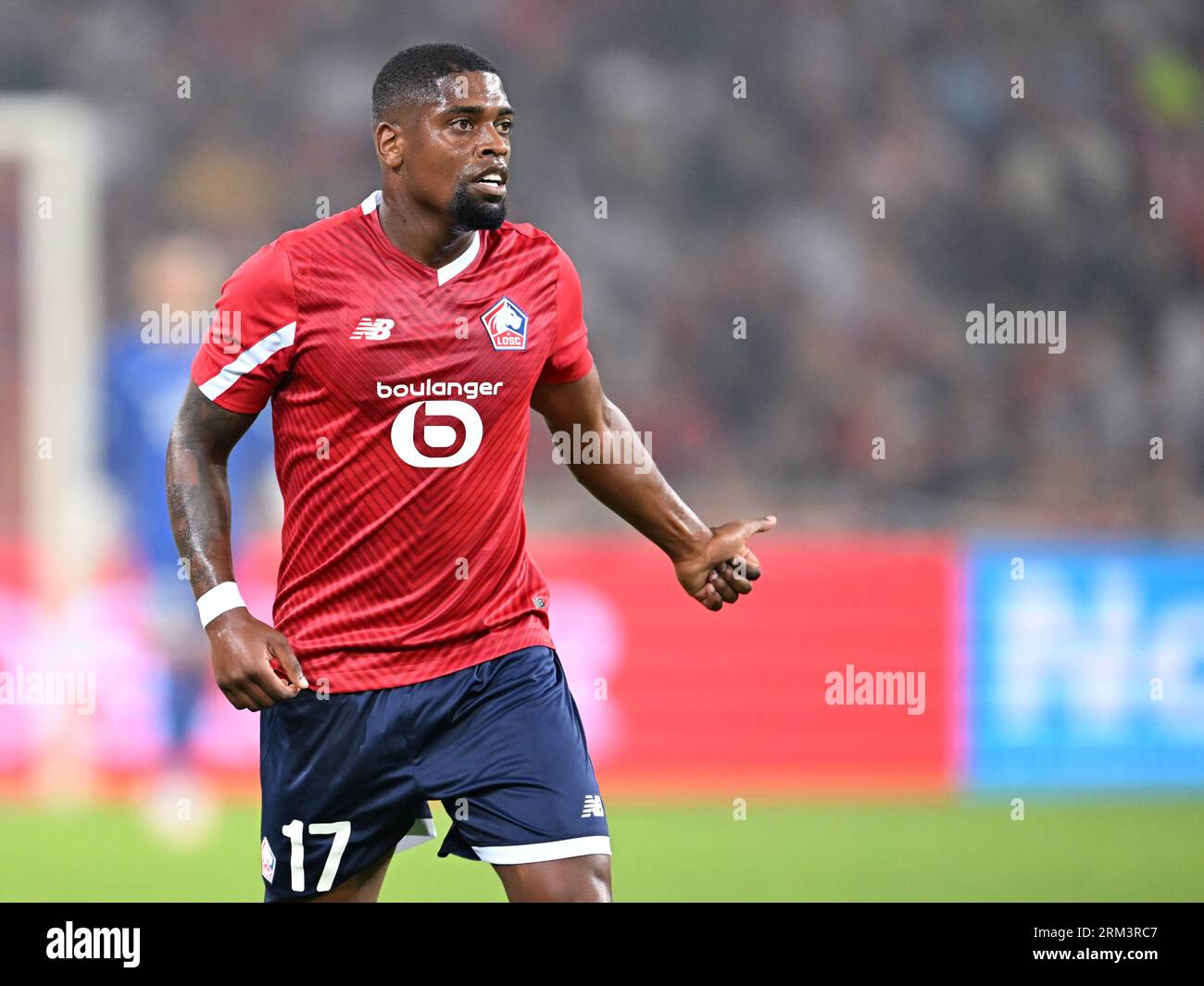 LILLE Ivan Cavaleiro of Lille OSC during the Conference League playoff match between Lille