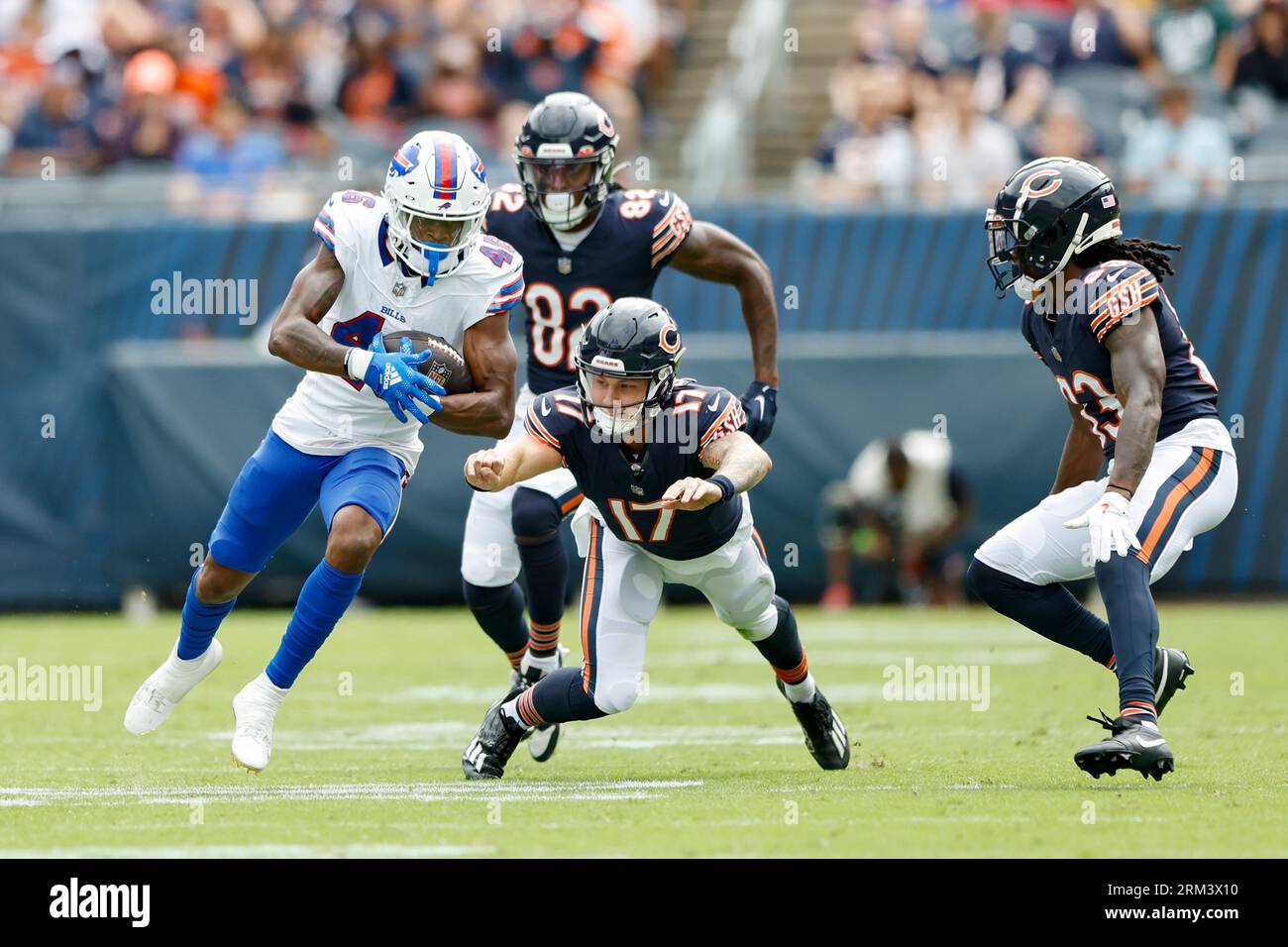 Buffalo Bills cornerback Ja'Marcus Ingram (46) covers a kick